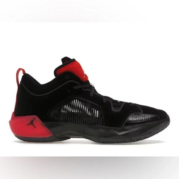 Jordan 37 Bred Black/Red size 14 BRAND NEW MEN’S BASKETBALL SHOES - Picture 1 of 5